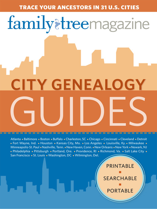 Title details for City Genealogy Guides by Family Tree Magazine - Available